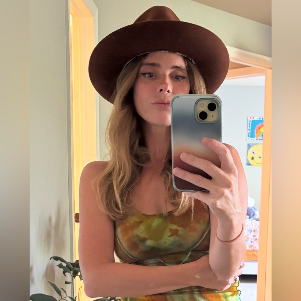 Goorin Bros ‘Yes We Can’ Brown Fedora Hat - Picture 13 of 13
